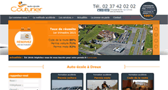 Desktop Screenshot of couturier-permis.com